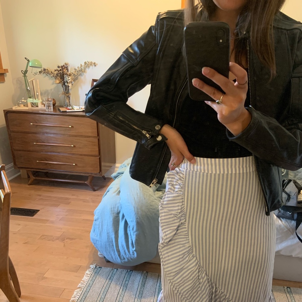Vintage 90s overstock bomber jacket